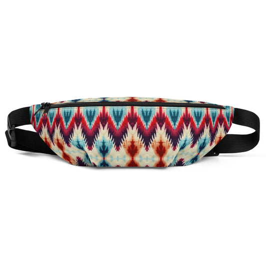 Indonesian Ikat Fanny Pack - The Global Wanderer