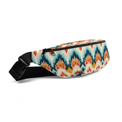 Indonesian Ikat Fanny Pack - The Global Wanderer