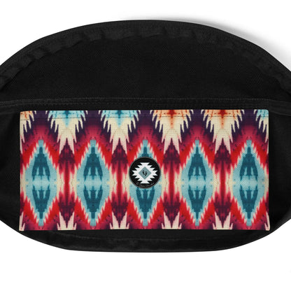 Indonesian Ikat Fanny Pack - The Global Wanderer