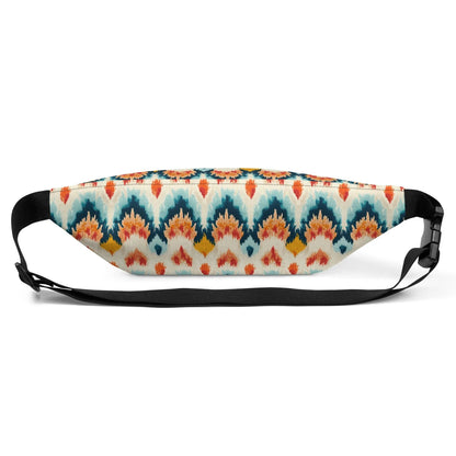 Indonesian Ikat Fanny Pack - The Global Wanderer