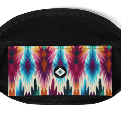 Indonesian Ikat Fanny Pack - The Global Wanderer