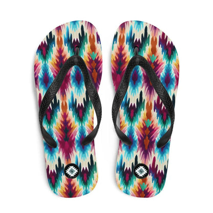 Indonesian Ikat Flip Flops - The Global Wanderer