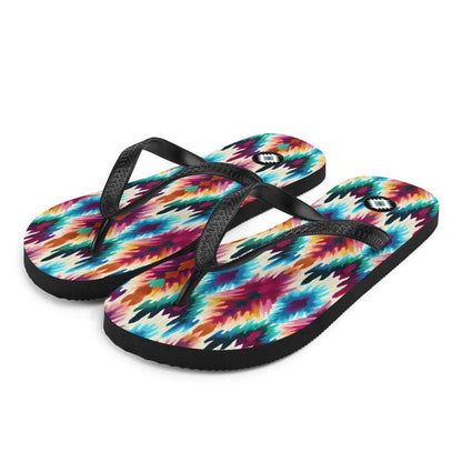 Indonesian Ikat Flip Flops - The Global Wanderer