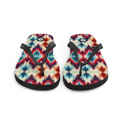 Indonesian Ikat Flip Flops - The Global Wanderer