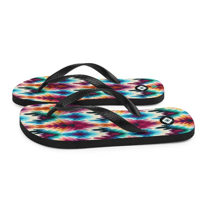 Indonesian Ikat Flip Flops - The Global Wanderer