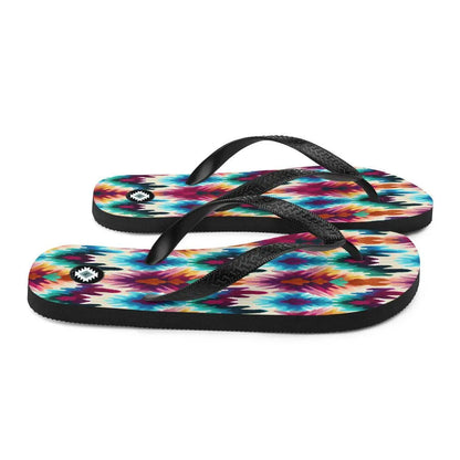 Indonesian Ikat Flip Flops - The Global Wanderer