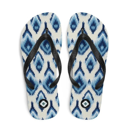 Indonesian Ikat Flip Flops - The Global Wanderer