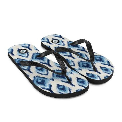 Indonesian Ikat Flip Flops - The Global Wanderer