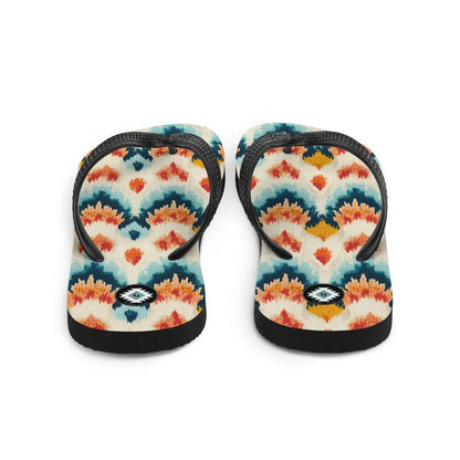 Indonesian Ikat Flip Flops - The Global Wanderer