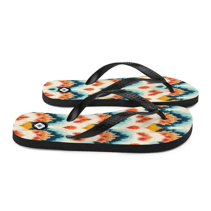 Indonesian Ikat Flip Flops - The Global Wanderer