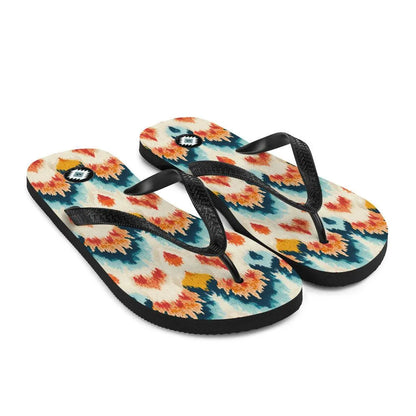 Indonesian Ikat Flip Flops - The Global Wanderer