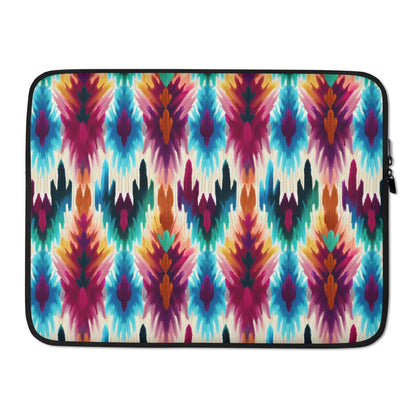 Indonesian Ikat Laptop Case - The Global Wanderer