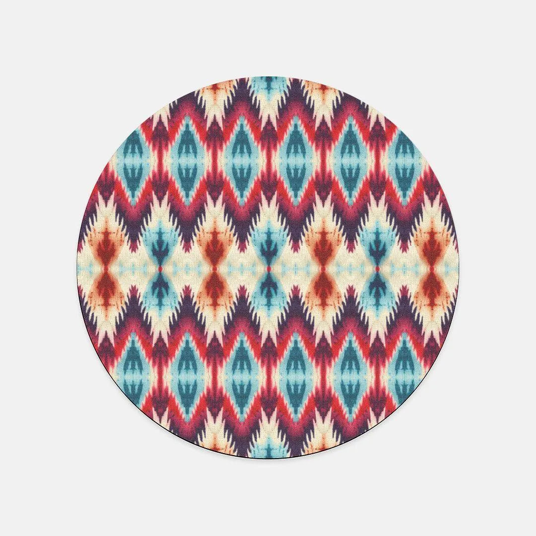 Indonesian Ikat Mouse Pad - The Global Wanderer