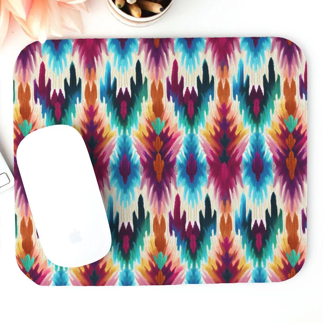 Indonesian Ikat Mouse Pad - The Global Wanderer