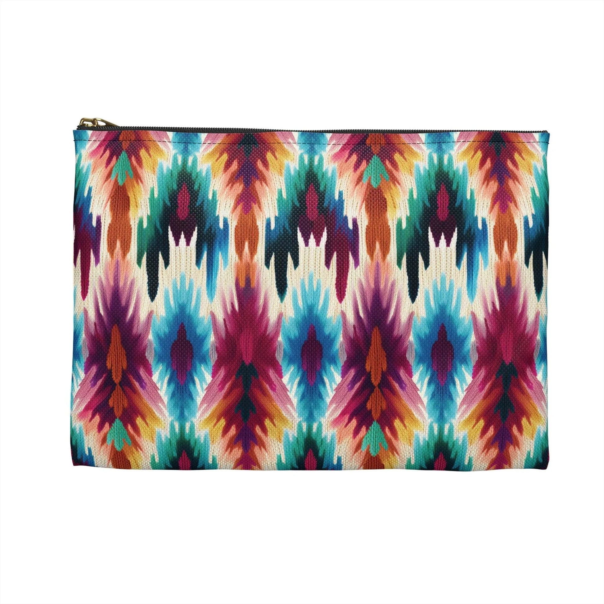 Indonesian Ikat Pouch - The Global Wanderer