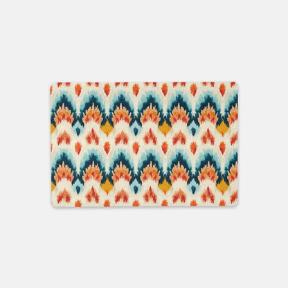 Indonesian Ikat Print Desk Mat - The Global Wanderer