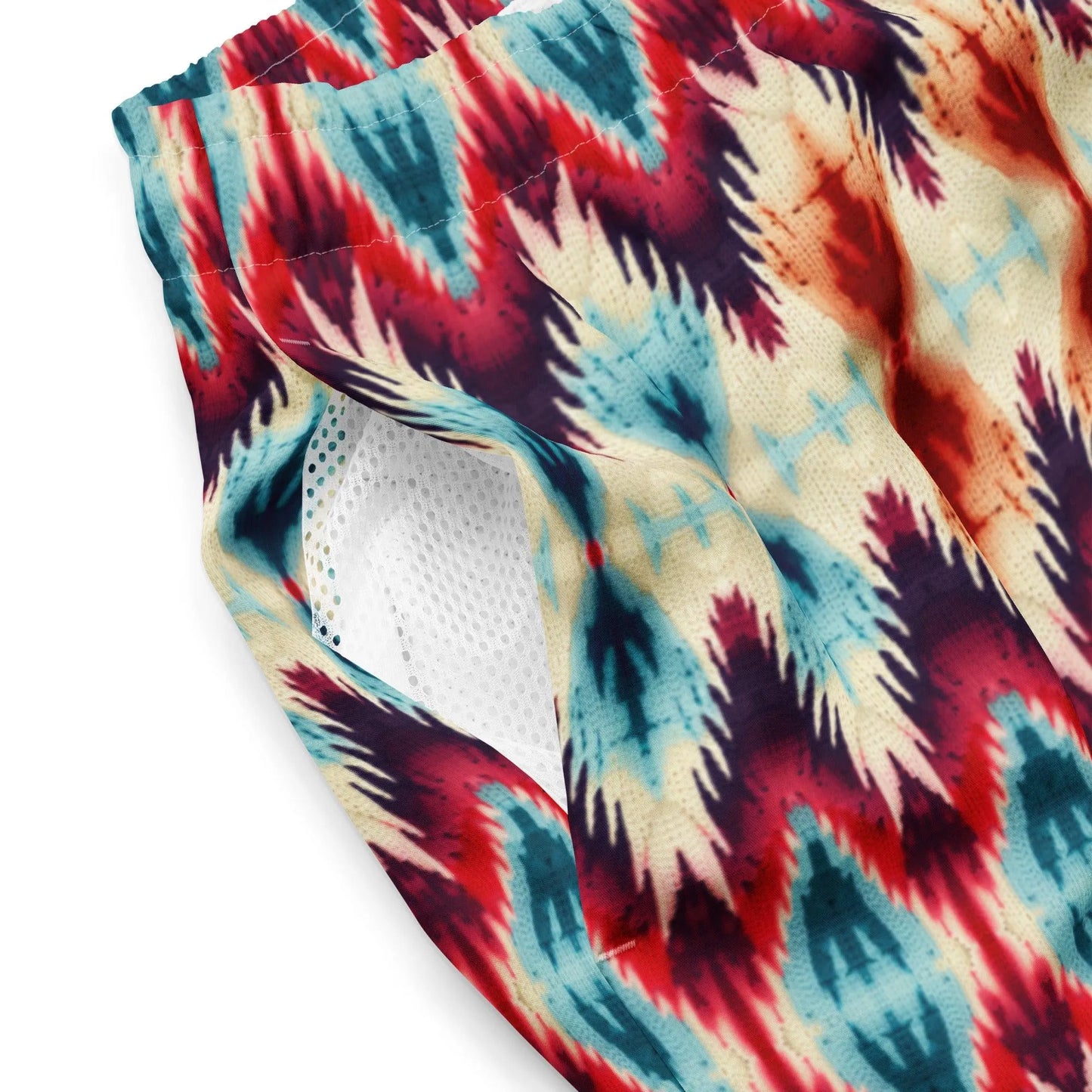 Indonesian Ikat Recycled Men's Swim Trunks - The Global Wanderer