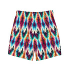 Indonesian Ikat Recycled Men's Swim Trunks - The Global Wanderer