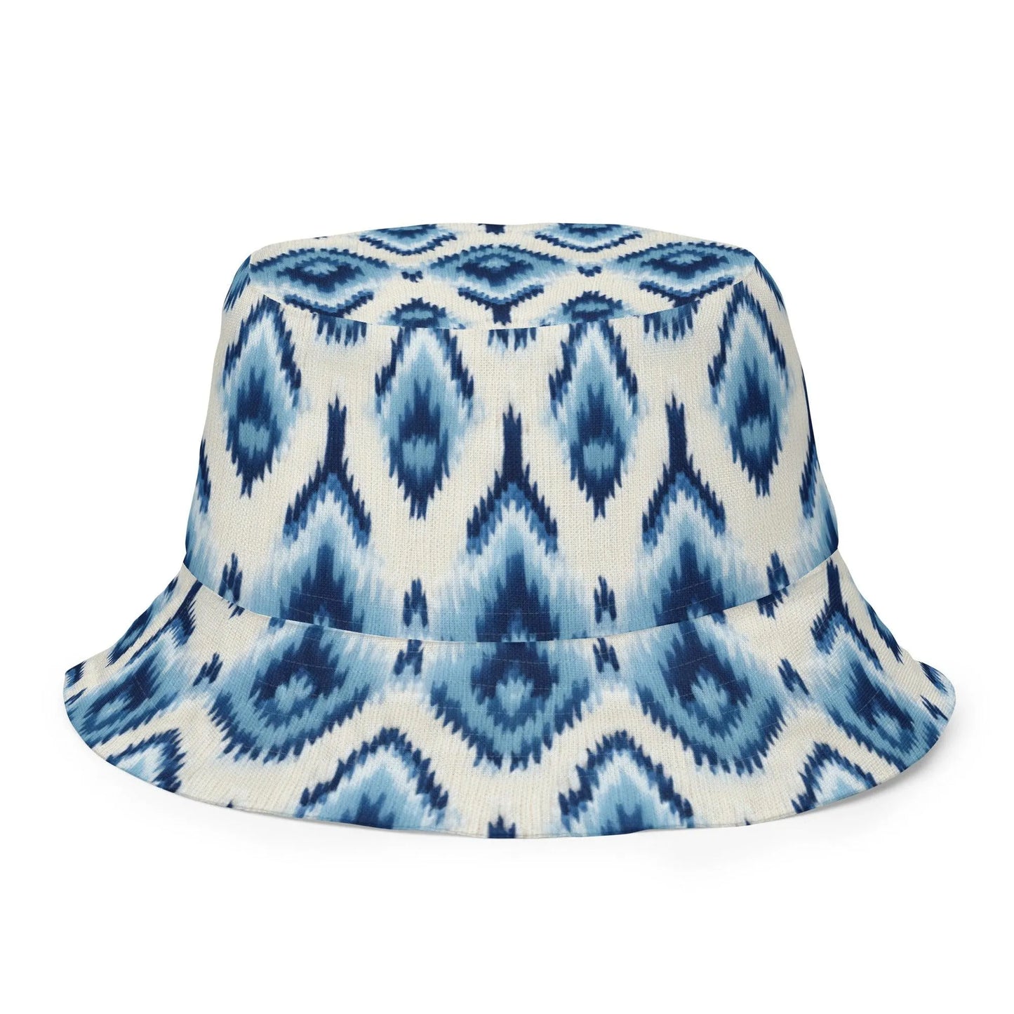 Indonesian Ikat Reversible Bucket Hat - The Global Wanderer