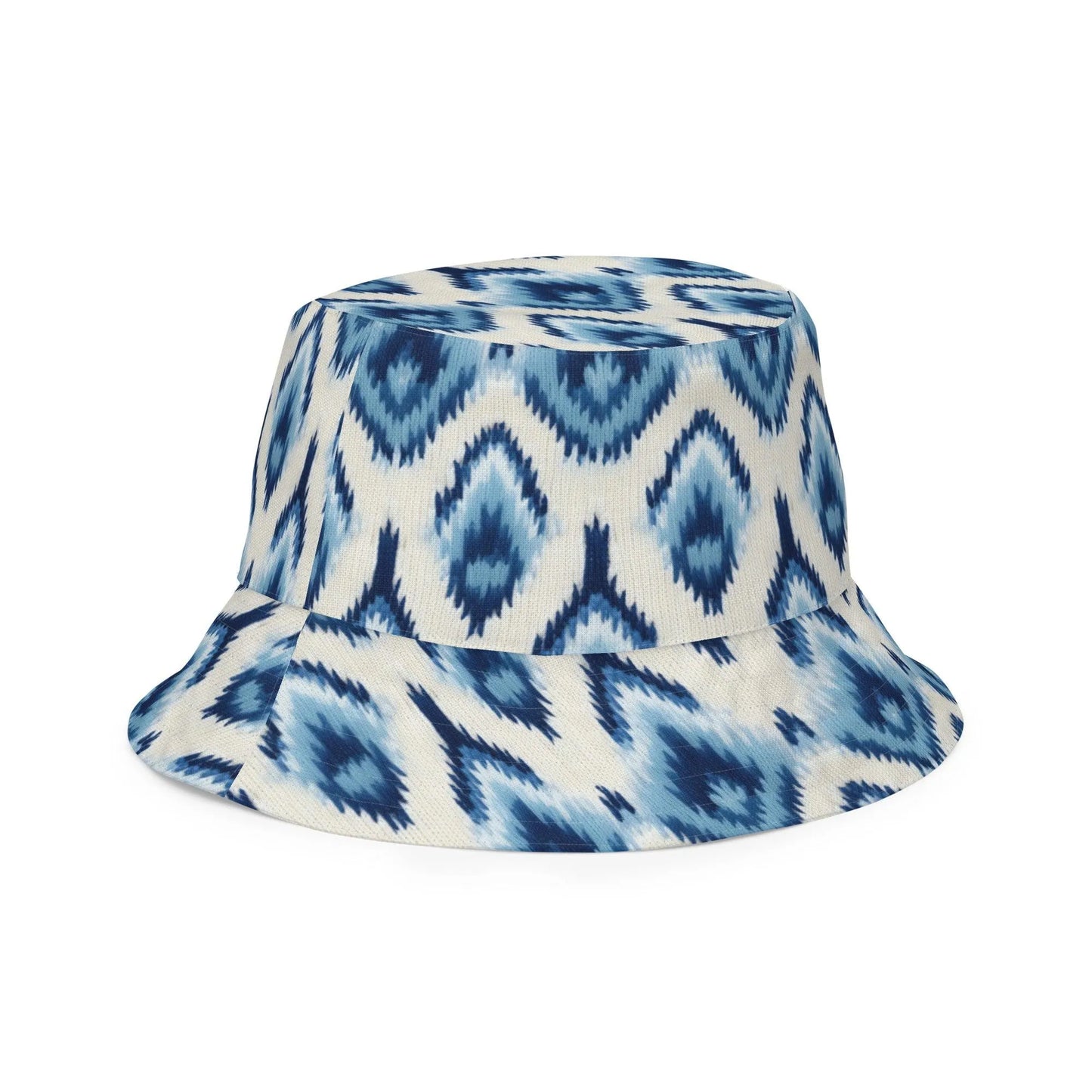 Indonesian Ikat Reversible Bucket Hat - The Global Wanderer