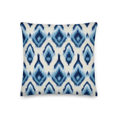 Indonesian Ikat Throw Pillow - The Global Wanderer