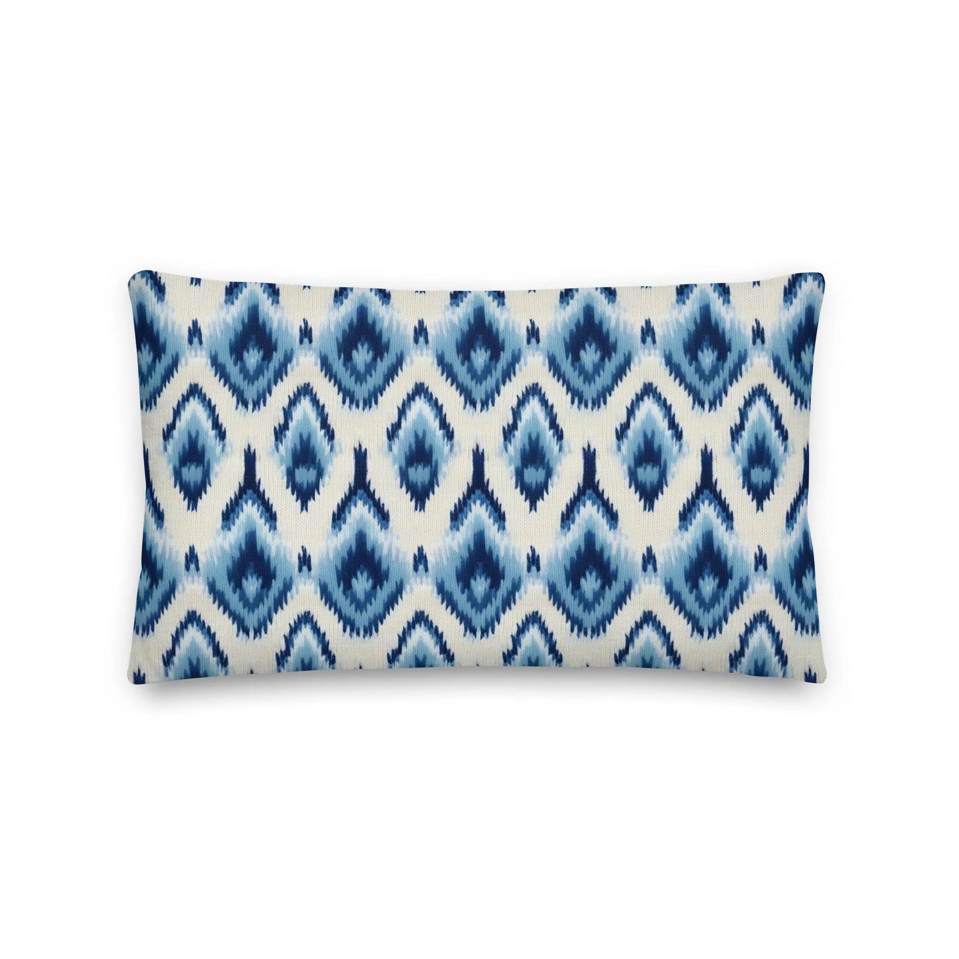 Indonesian Ikat Throw Pillow - The Global Wanderer