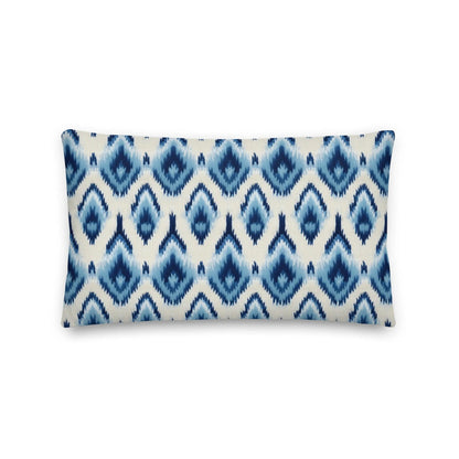 Indonesian Ikat Throw Pillow - The Global Wanderer