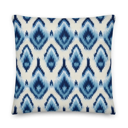 Indonesian Ikat Throw Pillow - The Global Wanderer