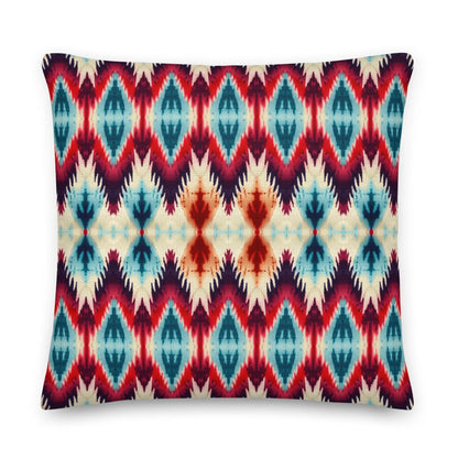 Indonesian Ikat Throw Pillow - The Global Wanderer