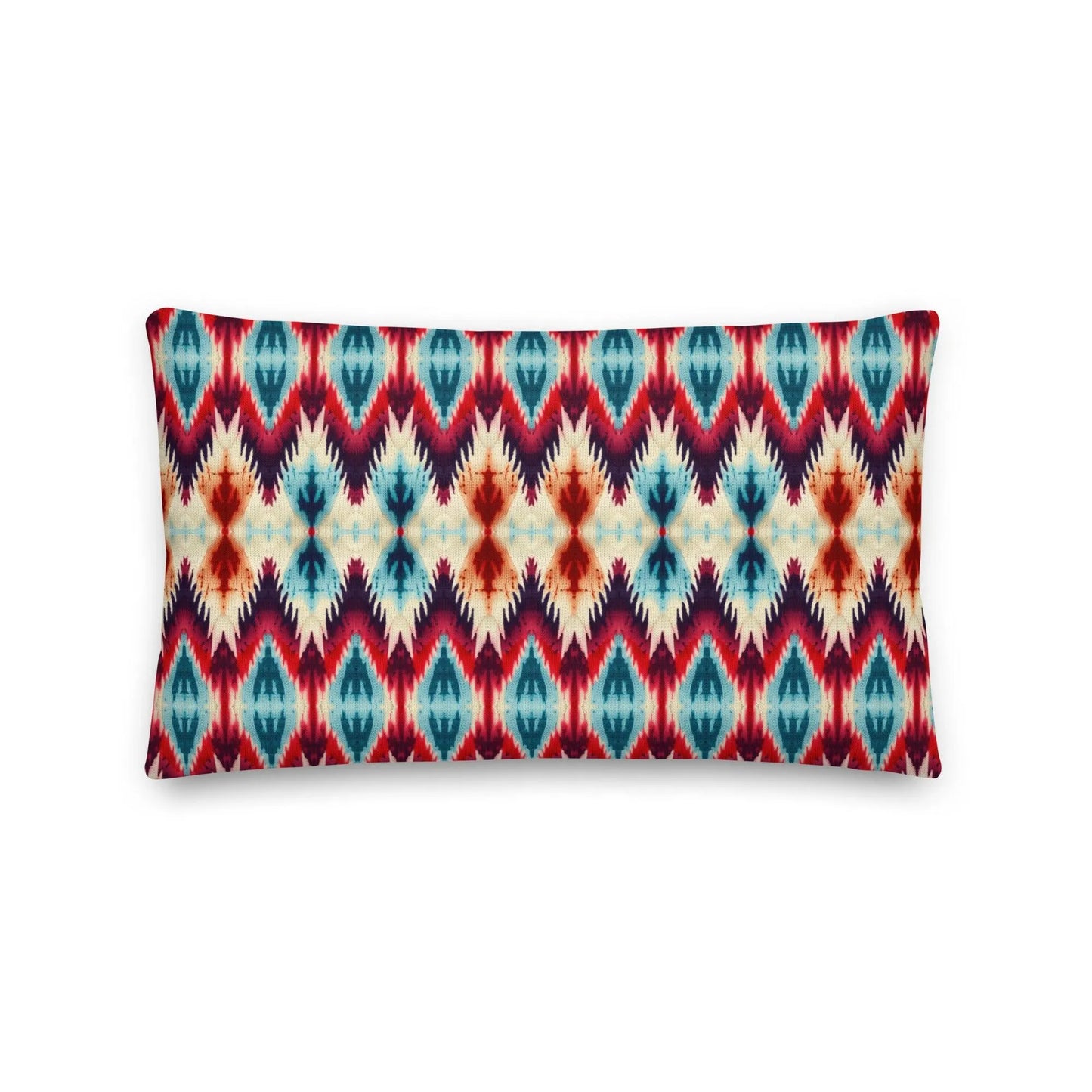 Indonesian Ikat Throw Pillow - The Global Wanderer