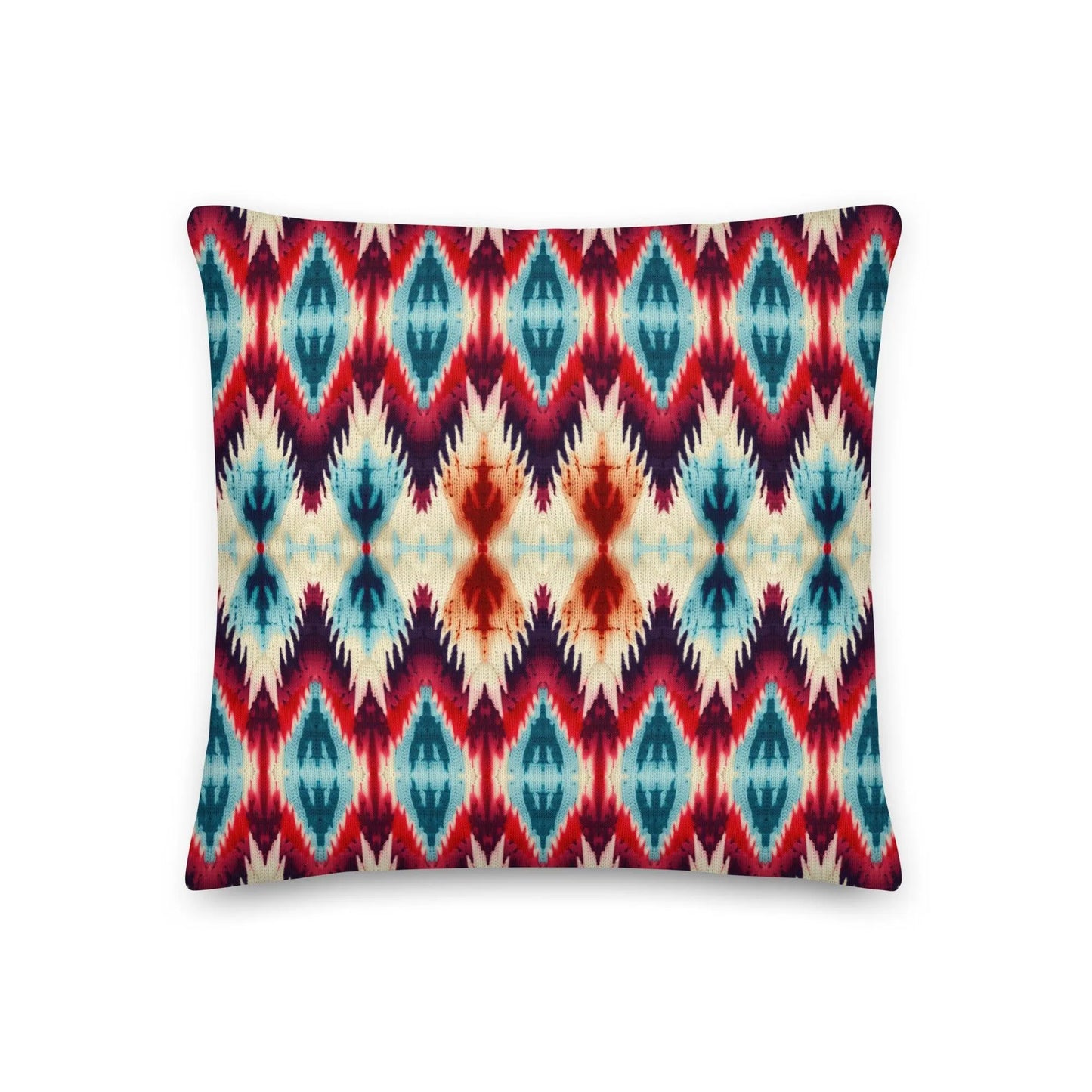 Indonesian Ikat Throw Pillow - The Global Wanderer