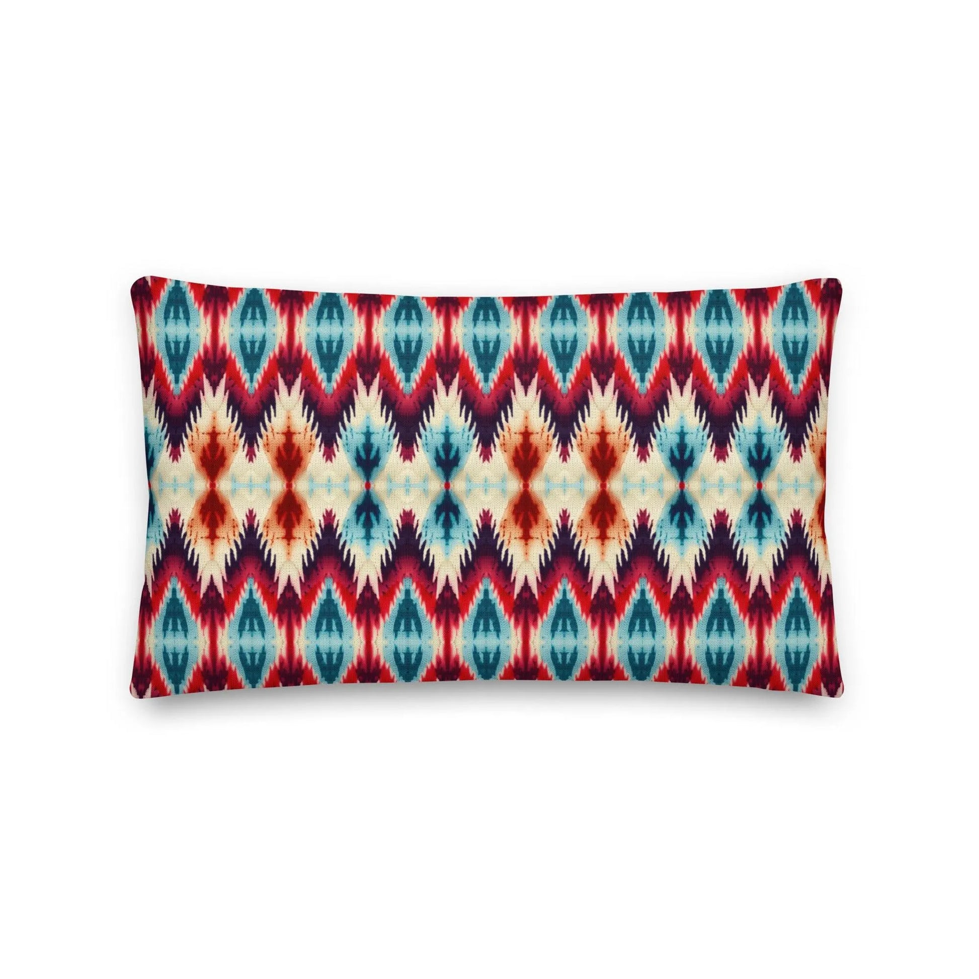 Indonesian Ikat Throw Pillow - The Global Wanderer