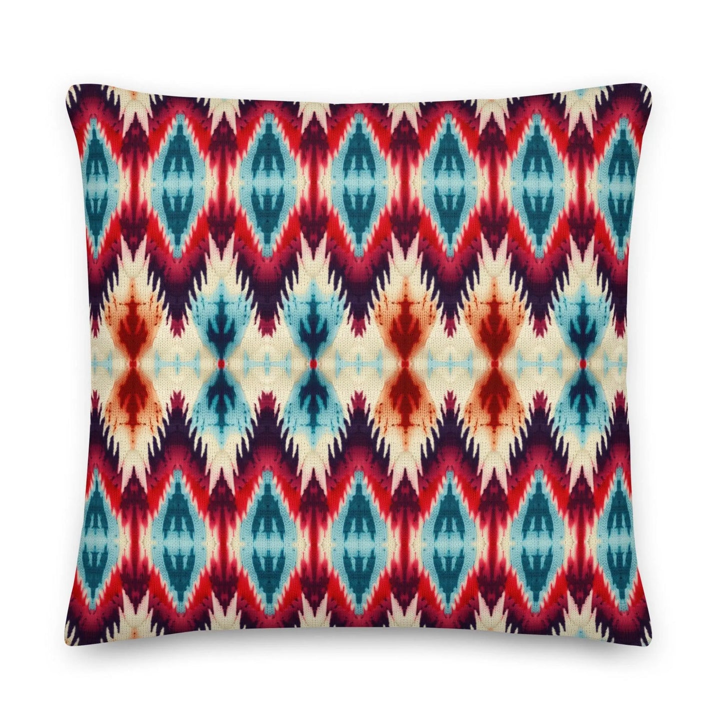 Indonesian Ikat Throw Pillow - The Global Wanderer