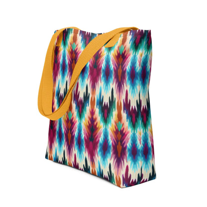 Indonesian Ikat Tote Bag - The Global Wanderer