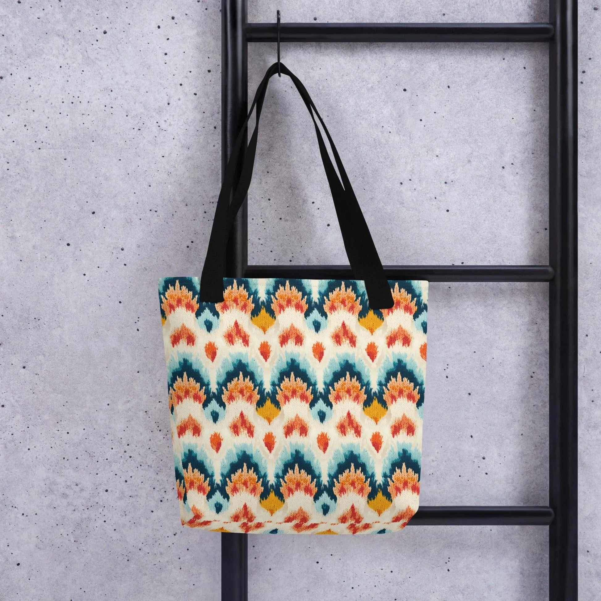 Indonesian Ikat Tote Bag - The Global Wanderer