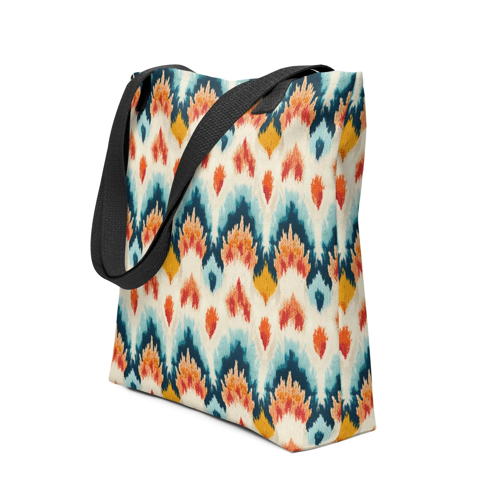 Indonesian Ikat Tote Bag - The Global Wanderer