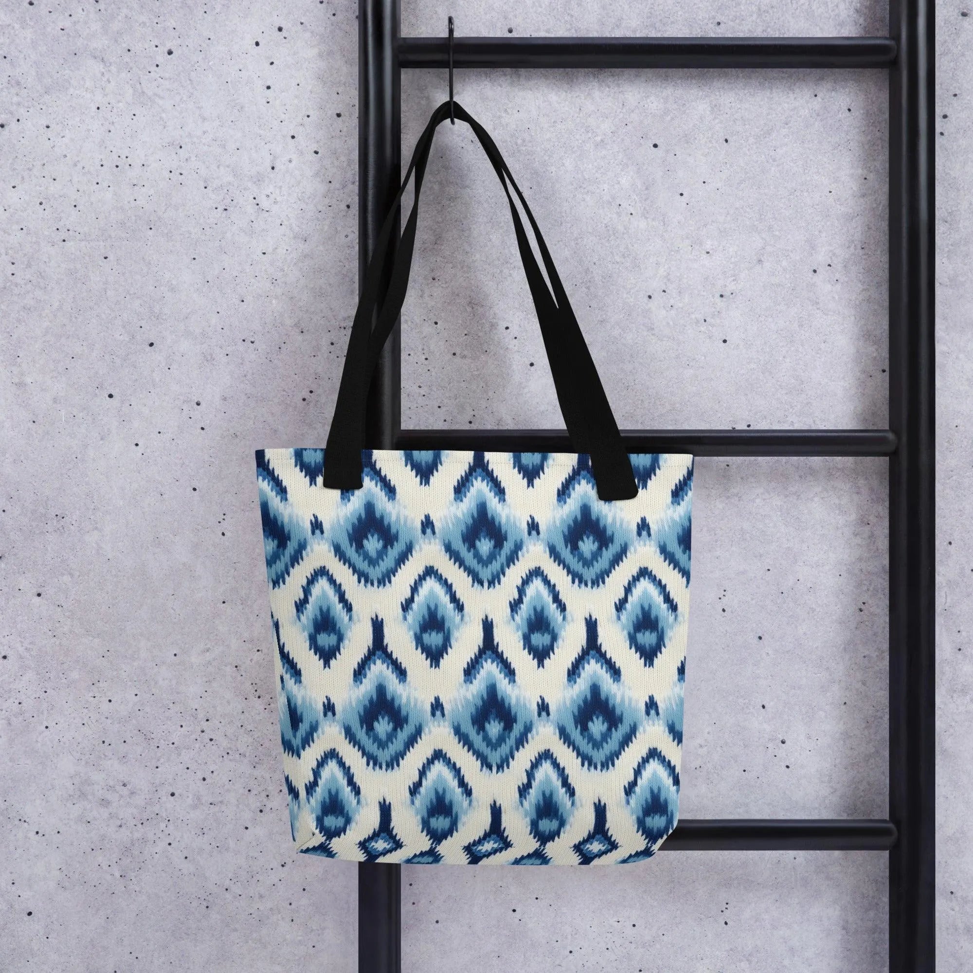 Indonesian Ikat Tote Bag - The Global Wanderer