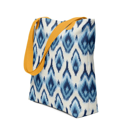 Indonesian Ikat Tote Bag - The Global Wanderer