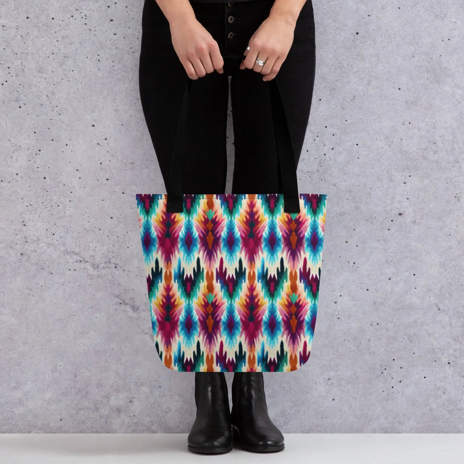 Indonesian Ikat Tote Bag - The Global Wanderer