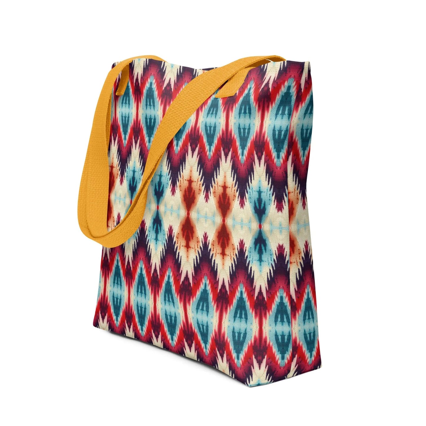 Indonesian Ikat Tote Bag - The Global Wanderer