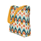 Indonesian Ikat Tote Bag - The Global Wanderer