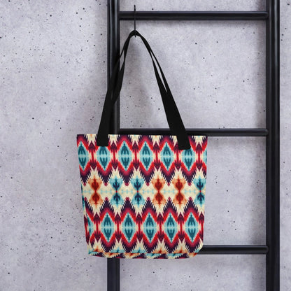 Indonesian Ikat Tote Bag - The Global Wanderer