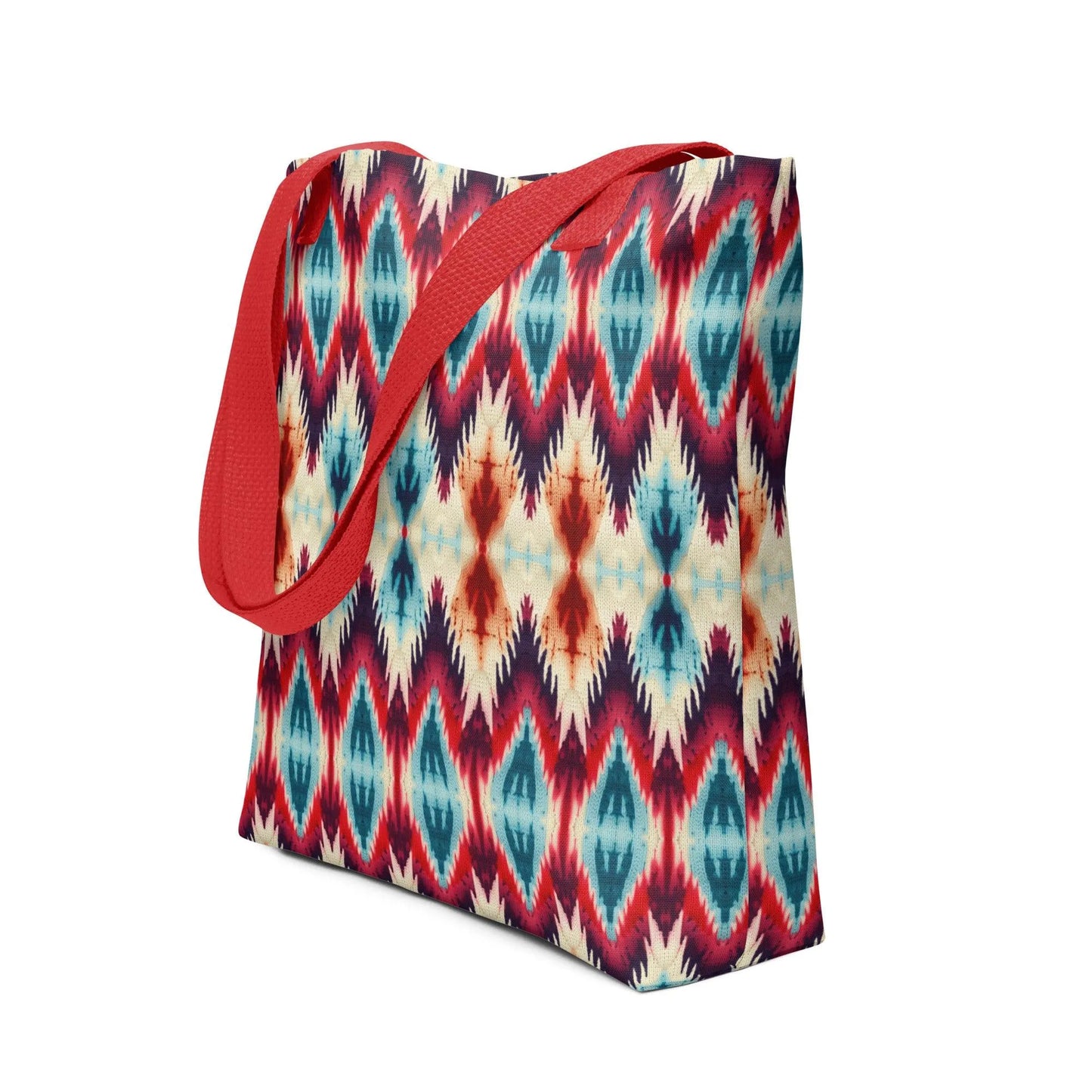 Indonesian Ikat Tote Bag - The Global Wanderer