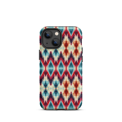 Indonesian Ikat Tough MagSafe iPhone® Case - The Global Wanderer