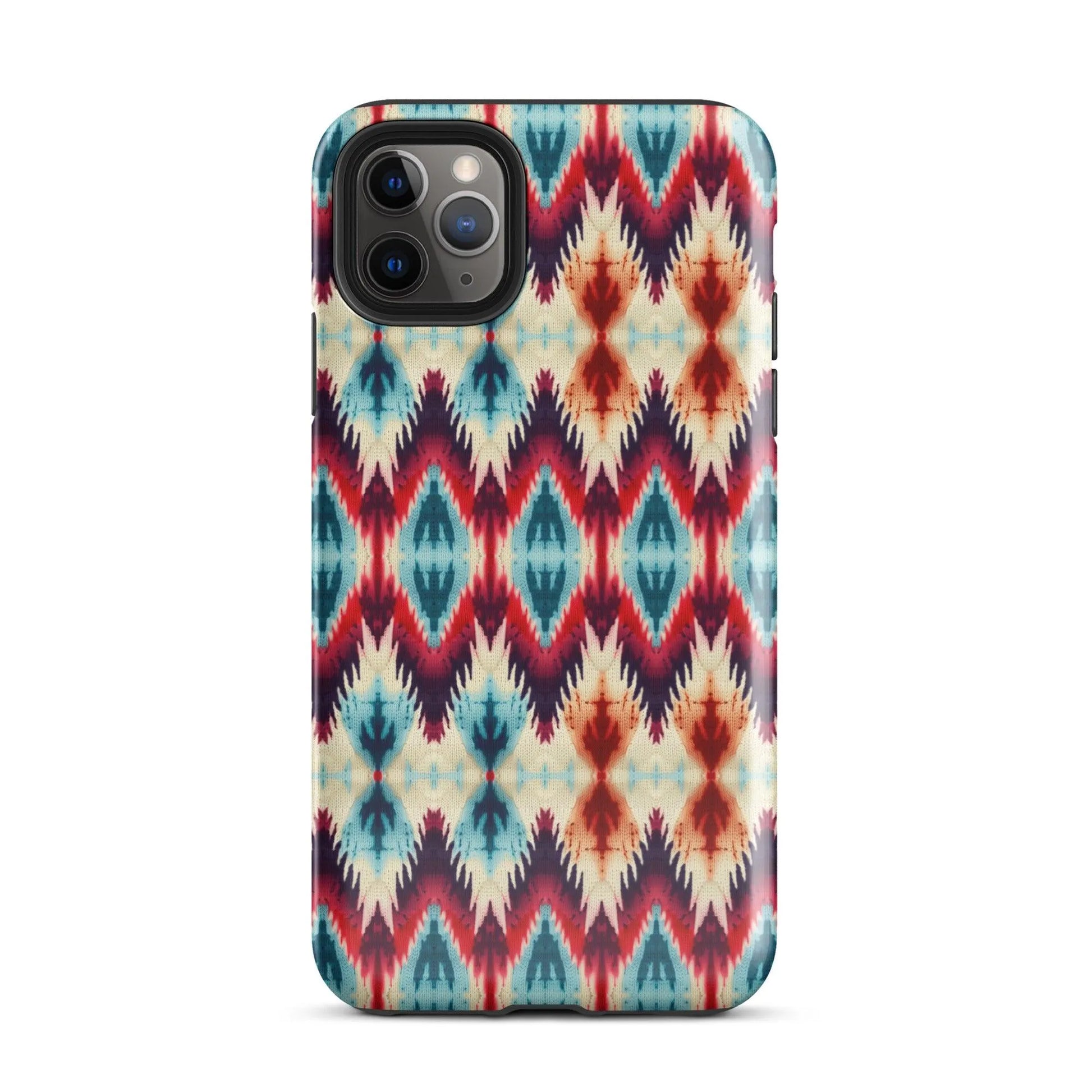 Indonesian Ikat Tough MagSafe iPhone® Case - The Global Wanderer