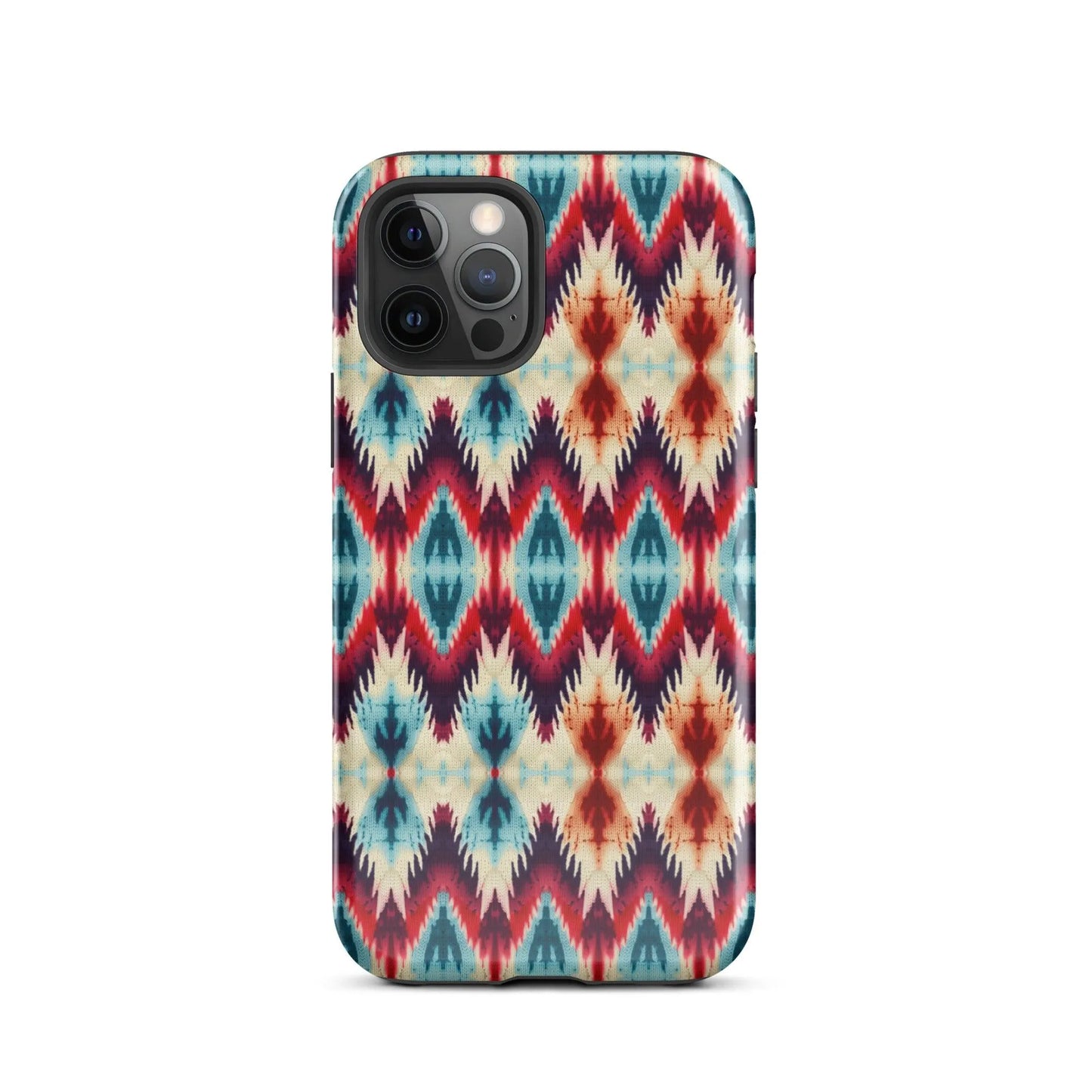 Indonesian Ikat Tough MagSafe iPhone® Case - The Global Wanderer