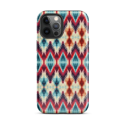 Indonesian Ikat Tough MagSafe iPhone® Case - The Global Wanderer