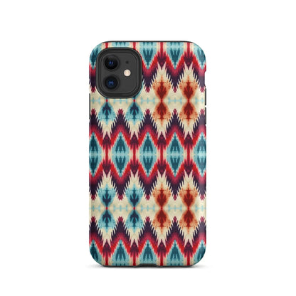 Indonesian Ikat Tough MagSafe iPhone® Case - The Global Wanderer