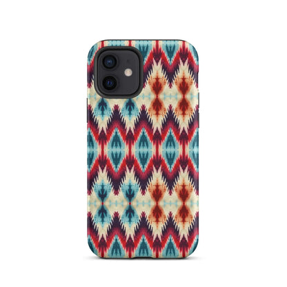 Indonesian Ikat Tough MagSafe iPhone® Case - The Global Wanderer