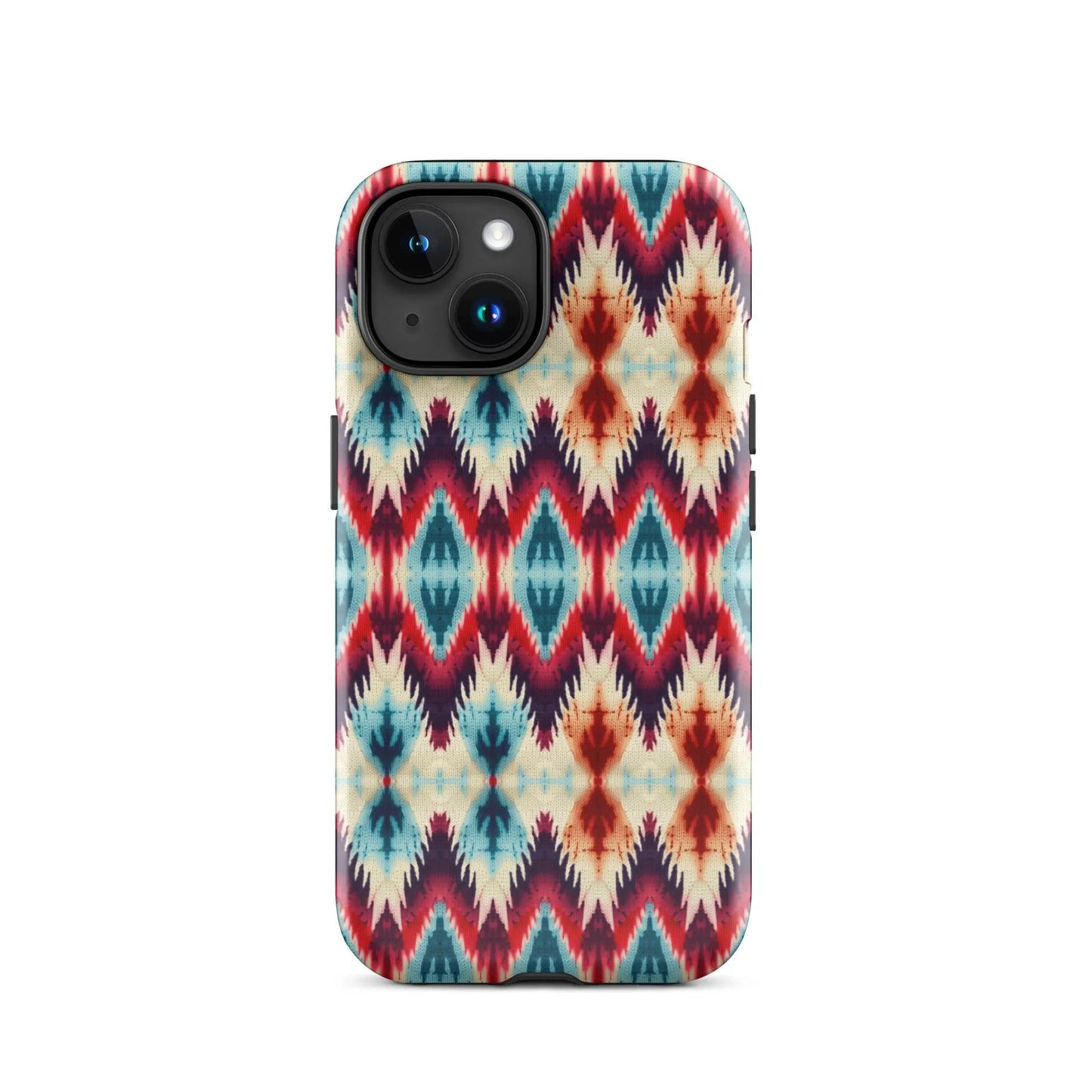 Indonesian Ikat Tough MagSafe iPhone® Case - The Global Wanderer